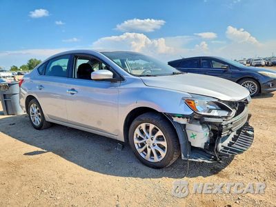 Czwarte zdjęcie samochodu z boku: 2018 NISSAN SENTRA SV VIN:3N1AB7AP2JY249963 - miniatura
