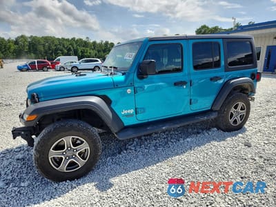 2020 JEEP WRANGLER UNLIMITED SPORT 1C4HJXDG5LW111919 - główne zdjęcie licytacji z USA - miniatura