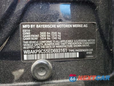 Zdjęcie 12 z 12 samochodu: 2014 BMW 550 XI VIN:WBAKP9C55ED693161 - miniatura