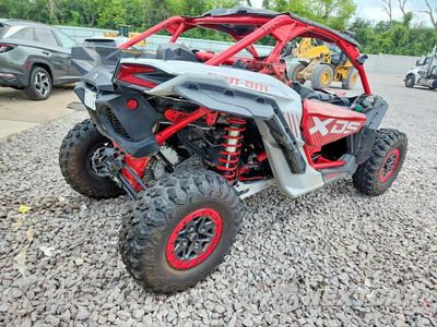 Czwarte zdjęcie samochodu z boku: 2025 CAN-AM MAVERICK X3 UTILITY VEHICLE VIN:3JBVDAV40SE000492 - miniatura