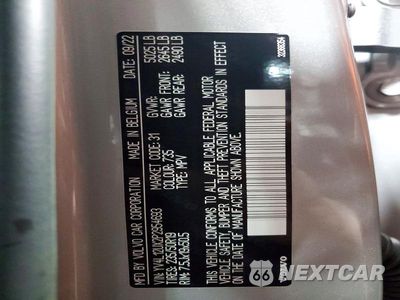 Zdjęcie 12 z 12 samochodu: 2023 VOLVO XC40 ULTIMATE VIN:YV4L12UX2P2954693 - miniatura