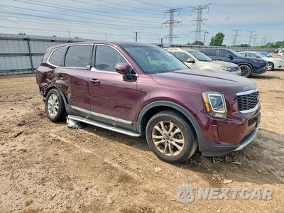 Czwarte zdjęcie samochodu z boku: 2022 KIA TELLURIDE LX VIN:5XYP2DHC8NG216470 - miniatura
