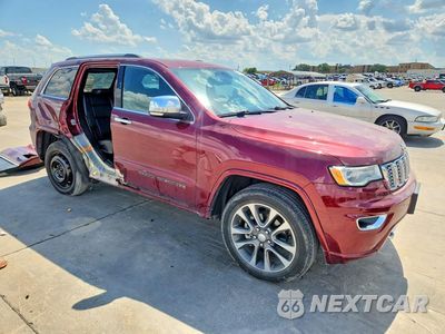 Czwarte zdjęcie samochodu z boku: 2018 JEEP GRAND CHEROKEE OVERLAND VIN:1C4RJECG7JC493928 - miniatura
