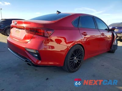 Trzecie zdjęcie samochodu z tyłu: 2020 KIA FORTE LXS VIN:3KPF24AD1LE242482 - miniatura