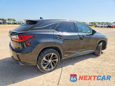 Trzecie zdjęcie samochodu z tyłu: 2017 LEXUS RX 450H BASE VIN:2T2BGMCA5HC016319 - miniatura