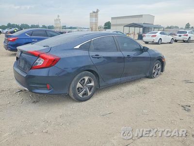Trzecie zdjęcie samochodu z tyłu: 2020 HONDA CIVIC LX VIN:2HGFC2F60LH591201 - miniatura