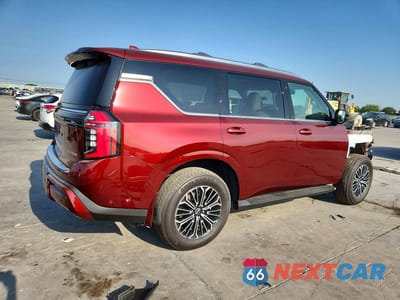 Trzecie zdjęcie samochodu z tyłu: 2026 NISSAN ARMADA PLATINUM VIN:JN8AY3EB5T9123550 - miniatura