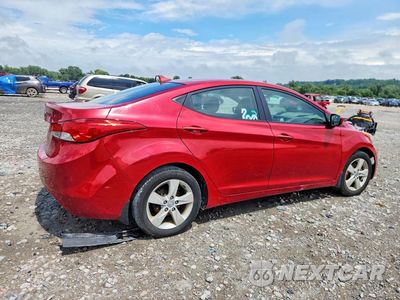 Trzecie zdjęcie samochodu z tyłu: 2013 HYUNDAI ELANTRA GLS VIN:KMHDH4AE0DU936447 - miniatura