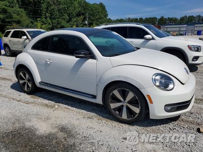 Czwarte zdjęcie samochodu z boku: 2012 VOLKSWAGEN BEETLE TURBO VIN:3VWVA7AT4CM650632 - miniatura
