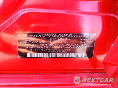 Zdjęcie 12 z 12 samochodu: 2017 HYUNDAI SONATA SE VIN:5NPE24AF5HH542333 - miniatura