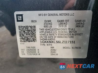Zdjęcie 14 z 14 samochodu: 2020 GMC ACADIA DENALI VIN:1GKKNXLS6LZ117151 - miniatura