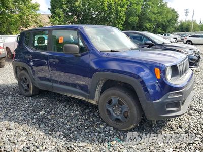 Czwarte zdjęcie samochodu z boku: 2016 JEEP RENEGADE SPORT VIN:ZACCJBAW9GPE32731 - miniatura