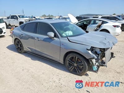 Czwarte zdjęcie samochodu z boku: 2026 ACURA INTEGRA A-SPEC TECH VIN:19UDE4H68TA007071 - miniatura