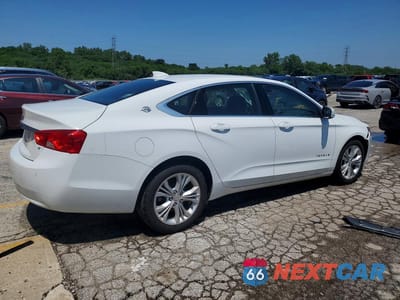 Trzecie zdjęcie samochodu z tyłu: 2015 CHEVROLET IMPALA LT VIN:2G1125S30F9101324 - miniatura