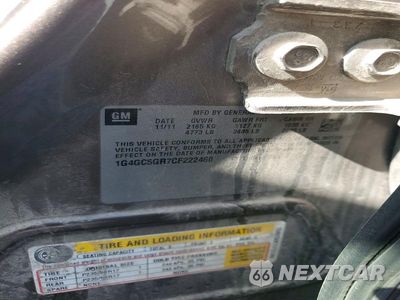 Zdjęcie 13 z 13 samochodu: 2012 BUICK LACROSSE VIN:1G4GC5GR7CF222460 - miniatura