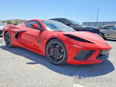 Czwarte zdjęcie samochodu z boku: 2022 CHEVROLET CORVETTE STINGRAY 2LT VIN:1G1YB2D49N5105175 - miniatura