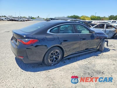 Trzecie zdjęcie samochodu z tyłu: 2025 BMW I4 EDRIVE 40 VIN:WBY23HD09SFU07676 - miniatura