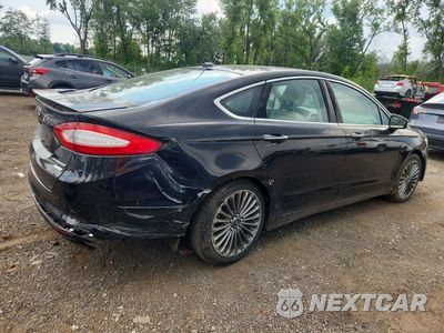 Trzecie zdjęcie samochodu z tyłu: 2016 FORD FUSION VIN:3FA6P0K95GR387789 - miniatura