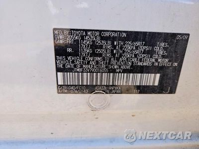 Zdjęcie 13 z 13 samochodu: 2009 TOYOTA RAV4 BASE VIN:JTMBF33V79D016055 - miniatura