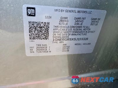 Zdjęcie 13 z 13 samochodu: 2025 CHEVROLET TRAVERSE LT VIN:1GNERGRSXSJ155328 - miniatura