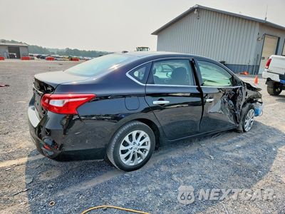 Trzecie zdjęcie samochodu z tyłu: 2019 NISSAN SENTRA SV VIN:3N1AB7APXKY411422 - miniatura