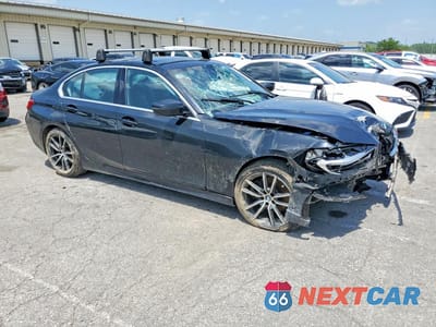 Czwarte zdjęcie samochodu z boku: 2021 BMW 330XE VIN:WBA5P9C0XMFJ76331 - miniatura
