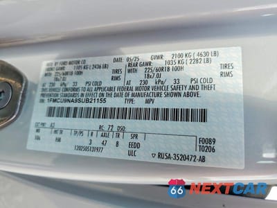 Zdjęcie 13 z 13 samochodu: 2025 FORD ESCAPE ST LINE SELECT VIN:1FMCU9NA9SUB21155 - miniatura