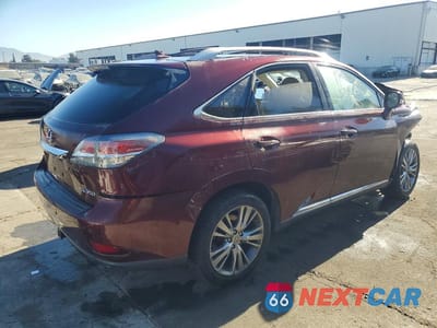 Trzecie zdjęcie samochodu z tyłu: 2013 LEXUS RX 350 VIN:2T2ZK1BA7DC097122 - miniatura