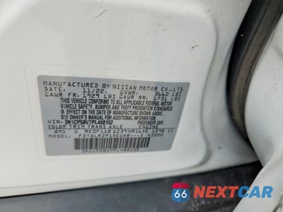 Zdjęcie 13 z 13 samochodu: 2023 NISSAN KICKS S VIN:3N1CP5BV7PL488152 - miniatura