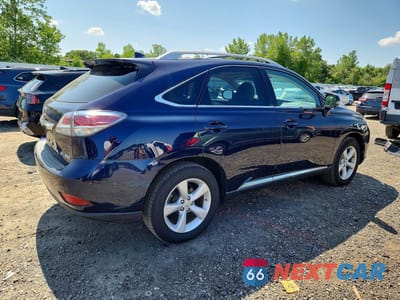 Trzecie zdjęcie samochodu z tyłu: 2015 LEXUS RX 350 BASE VIN:2T2BK1BA6FC276224 - miniatura