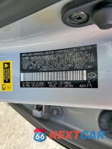 Zdjęcie 12 z 12 samochodu: 2010 LEXUS HS 250H VIN:JTHBB1BA5A2003852 - miniatura