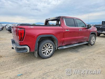 Trzecie zdjęcie samochodu z tyłu: 2020 GMC SIERRA K1500 SLT VIN:1GTU9DET1LZ231135 - miniatura