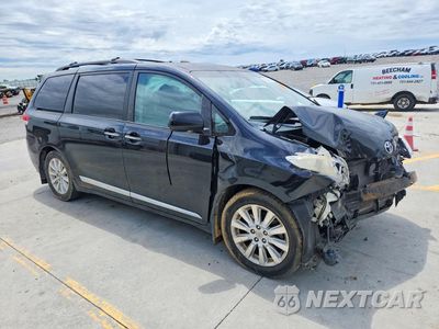 Czwarte zdjęcie samochodu z boku: 2011 TOYOTA SIENNA LIMITED 7-PASSENGER VIN:5TDYK3DC2BS119591 - miniatura