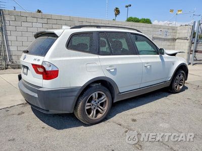 Trzecie zdjęcie samochodu z tyłu: 2004 BMW X3 3.0I VIN:WBXPA93444WA65635 - miniatura