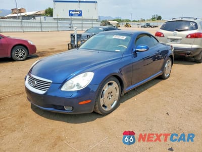 2002 LEXUS SC 430 JTHFN48Y420023831 - główne zdjęcie licytacji z USA - miniatura
