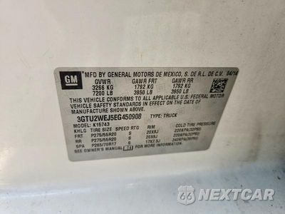 Zdjęcie 12 z 12 samochodu: 2014 GMC SIERRA K1500 DENALI VIN:3GTU2WEJ5EG450908 - miniatura