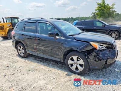 Czwarte zdjęcie samochodu z boku: 2015 SUBARU FORESTER 2.5I PREMIUM VIN:JF2SJADC9FH449544 - miniatura