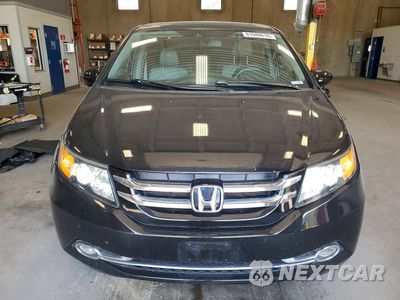 Piąte zdjęcie samochodu w środku: 2015 HONDA ODYSSEY EXL VIN:5FNRL5H61FB004850 - miniatura