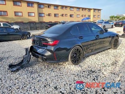 Trzecie zdjęcie samochodu z tyłu: 2023 BMW M3 COMPETITION VIN:WBS33AY07PFN66753 - miniatura