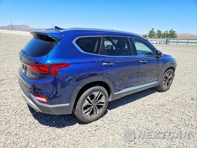Trzecie zdjęcie samochodu z tyłu: 2019 HYUNDAI SANTA FE LIMITED 2.0T VIN:5NMS5CAAXKH125206 - miniatura