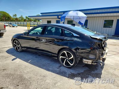 Drugie zdjęcie samochodu z przodu: 2018 HONDA ACCORD SPORT VIN:1HGCV1F33JA053701 - miniatura