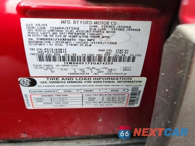 Zdjęcie 12 z 12 samochodu: 2005 FORD FREESTYLE SEL VIN:1FMDK05175GA74250 - miniatura