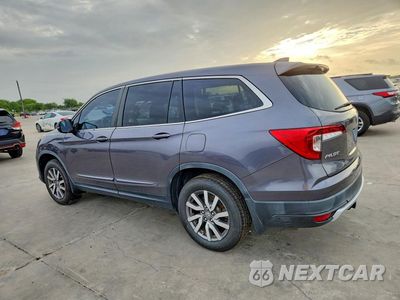 Drugie zdjęcie samochodu z przodu: 2022 HONDA PILOT EXL VIN:5FNYF5H57NB006630 - miniatura