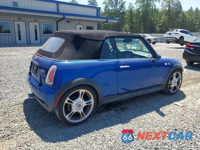 Trzecie zdjęcie samochodu z tyłu: 2005 MINI COOPER S VIN:WMWRH33415TF80638 - miniatura
