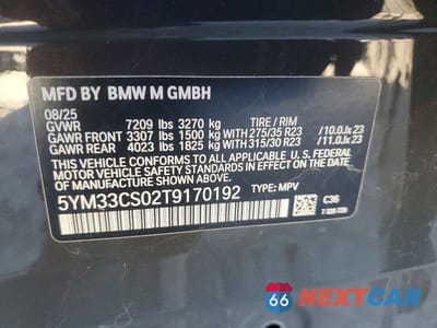 Zdjęcie 13 z 13 samochodu: 2026 BMW XM LABEL VIN:5YM33CS02T9170192 - miniatura