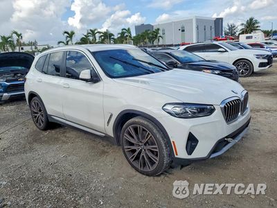 Czwarte zdjęcie samochodu z boku: 2024 BMW X3 SDRIVE30I VIN:WBX47DP01RN250831 - miniatura