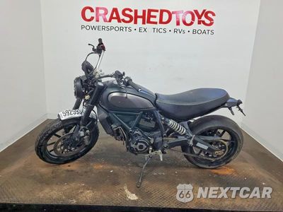 Trzecie zdjęcie samochodu z tyłu: 2020 DUCATI SCRAMBLER DESERT SLED VIN:ML0KAFPM6LT003344 - miniatura