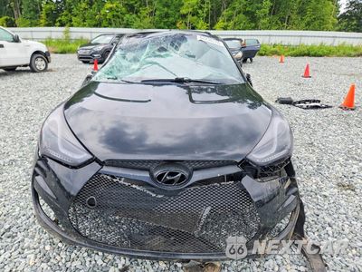 Piąte zdjęcie samochodu w środku: 2017 HYUNDAI VELOSTER VALUE EDITION VIN:KMHTC6AD5HU322609 - miniatura