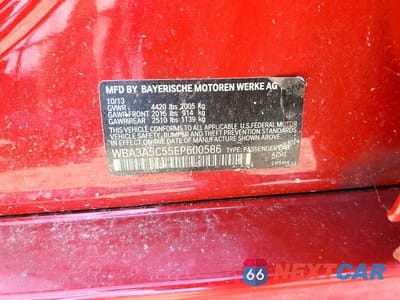 Zdjęcie 12 z 12 samochodu: 2014 BMW 328 I VIN:WBA3A5C55EP600586 - miniatura