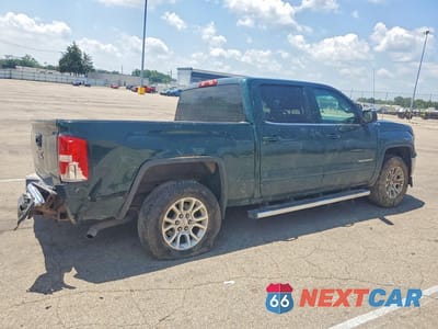 Trzecie zdjęcie samochodu z tyłu: 2015 GMC SIERRA K1500 SLE VIN:3GTU2UECXFG126957 - miniatura